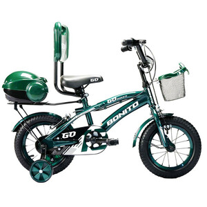 دوچرخه کودک شهری بونیتو مدل GO کد 1732 سبز سایز طوقه 12 اینچ