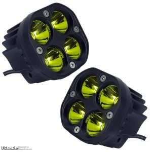 پروژکتور آفرود spot s4 زرد 80 وات کد 1811 – بسته 2 عددی