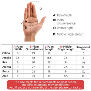 دستکش دوچرخه سواری راک براس مدل S030 کد 1785 سایز L