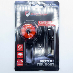 چراغ عقب شارژی نیترو کد 1601