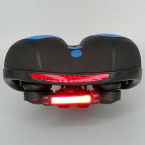 زین دوچرخه مدل طبی چراغ دار کد ۱۴۵۷