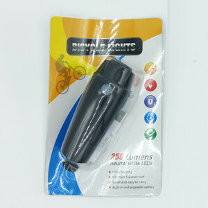 چراغ جلو شارژی گرد کد 750