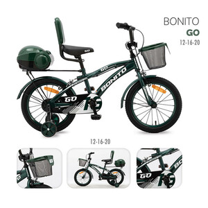 دوچرخه کودک شهری بونیتو مدل GO کد 1733 سایز طوقه 16 اینچ