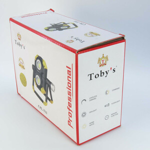 نورافکن دستی توبیز مدل 3 کاره کد 1716 با نور چند رنگ