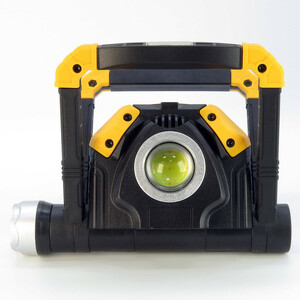 نورافکن دستی توبیز مدل 3 کاره کد 1716 با نور چند رنگ