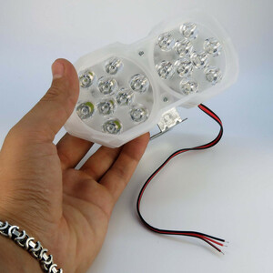 پروژکتور 18 ال ای دی فلش زن دو حالته کد 1718