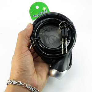 قفل دوچرخه مدل نایس پلاس 121500 کد 1709