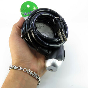 قفل دوچرخه مدل نایس پلاس 121500 کد 1709