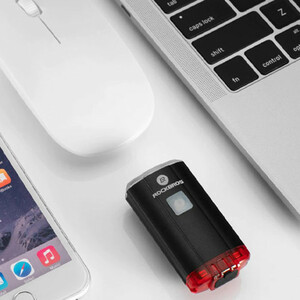 چراغ جلو عقب YQ-TD100LM راک براس کد 1756