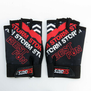 دستکش دوچرخه سواری نیمه انگشتی مدل اسپرت کد 1665 سایز L