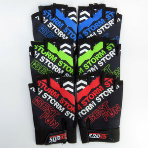 دستکش دوچرخه سواری نیمه انگشتی مدل اسپرت کد 1665 سایز L