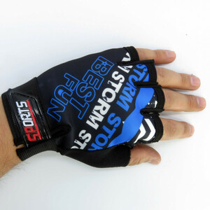 دستکش دوچرخه سواری نیمه انگشتی مدل اسپرت کد 1665 سایز L