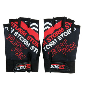 دستکش دوچرخه سواری نیمه انگشتی مدل اسپرت کد 1665 سایز L