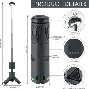 چراغ کمپ 2 حالته توبیز (CPLT17) کد 1715