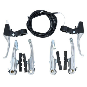 ست ترمزبندی ویبریک آلومینیوم نقره ای کد 1383