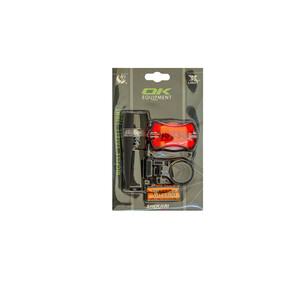 چراغ جلو و عقب دوچرخه اوکی مدل 855