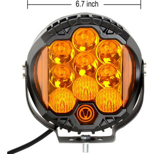 پروژکتور آفرود sf3 نارنجی 100 وات کد 1824 – بسته 2 عددی