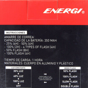 چراغ انرژی عقب کد 1575