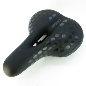 زین دوچرخه اورتگا مدل چراغدار کد 1652