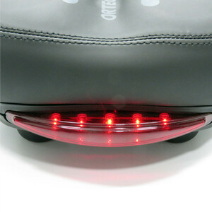 زین دوچرخه اورتگا مدل چراغدار کد 1652