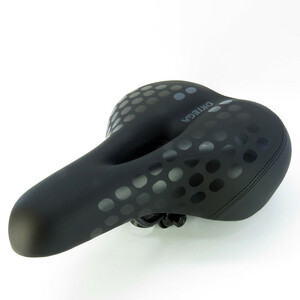 زین دوچرخه اورتگا مدل چراغدار کد 1652