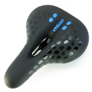 زین دوچرخه اورتگا مدل چراغدار کد 1652