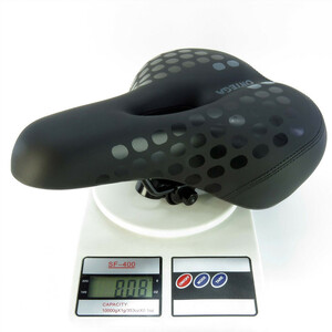 زین دوچرخه اورتگا مدل چراغدار کد 1652