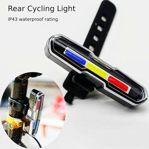 چراغ عقب دوچرخه مدل 6 حالته کد 1587