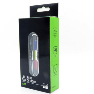 چراغ عقب دوچرخه مدل 6 حالته کد 1587