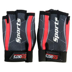 دستکش دوچرخه سواری نیمه انگشتی مدل اسپرت کد 1647 سایز L