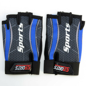 دستکش دوچرخه سواری نیمه انگشتی مدل اسپرت کد 1647 سایز L