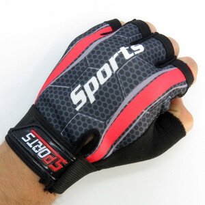 دستکش دوچرخه سواری نیمه انگشتی مدل اسپرت کد 1647 سایز L