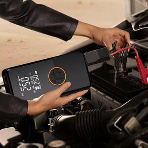 کمپرسور هوا و جامپ استارتر 60 وات مدل cx-718 کد 1881