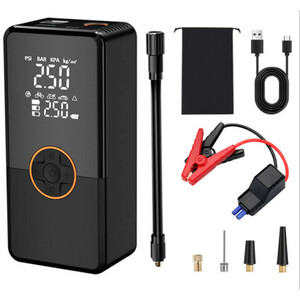 کمپرسور هوا و جامپ استارتر 60 وات مدل cx-718 کد 1881