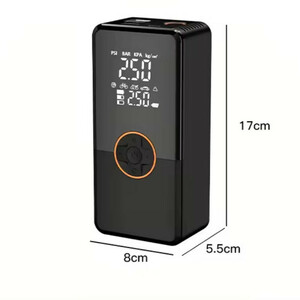 کمپرسور هوا و جامپ استارتر 60 وات مدل cx-718 کد 1881