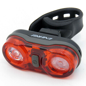 چراغ عقب دوچرخه انرژی مدل دوقلو کد 1574