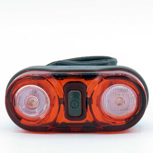 چراغ عقب دوچرخه انرژی مدل دوقلو کد 1574