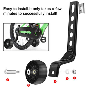 چرخ کمکی دوچرخه راکس ژله ای قابل تنظیم کد 1674