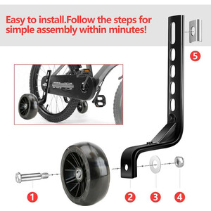 چرخ کمکی دوچرخه راکس ژله ای قابل تنظیم کد 1674