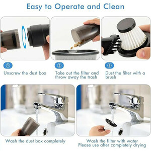 جارو شارژی توبیز مدل VC01 کد 1724