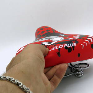 زین دوچرخه بچگانه ولو پلاس مدل فنردار کد 1482