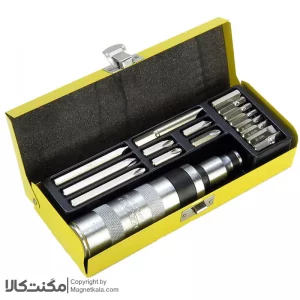 ست پیچ گوشتی ضربه ای فشار قوی 18 تکه ماراتن کد 1851