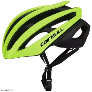 کلاه دوچرخه سواری کربول مشکی سبز کد 1636 – سایز 58-61