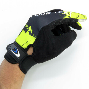 دستکش دوچرخه سواری مدل چهار فصل کد 1660 سایز L