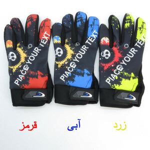دستکش دوچرخه سواری مدل چهار فصل کد 1660 سایز L