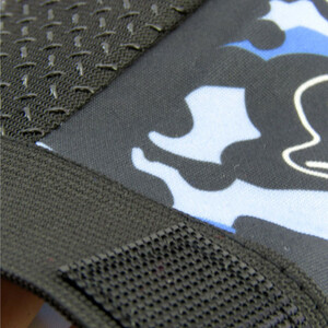 دستکش دوچرخه سواری مدل نیمه انگشتی طرح چریکی کد 1664 سایز L