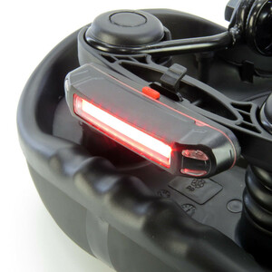 زین دوچرخه مدل ژل طبی ولو پلاس چراغ دار کد 1671