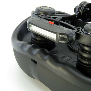 زین دوچرخه مدل ژل طبی ولو پلاس چراغ دار کد 1671