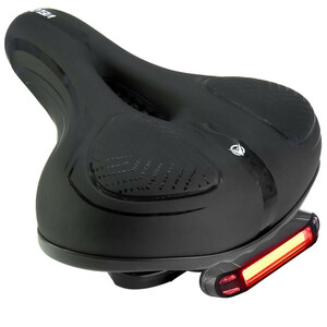 زین دوچرخه مدل ژل طبی ولو پلاس چراغ دار کد 1671