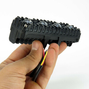 پروژکتور آفرود چهار لنز 80 وات کد 1800 – بسته 2 عددی